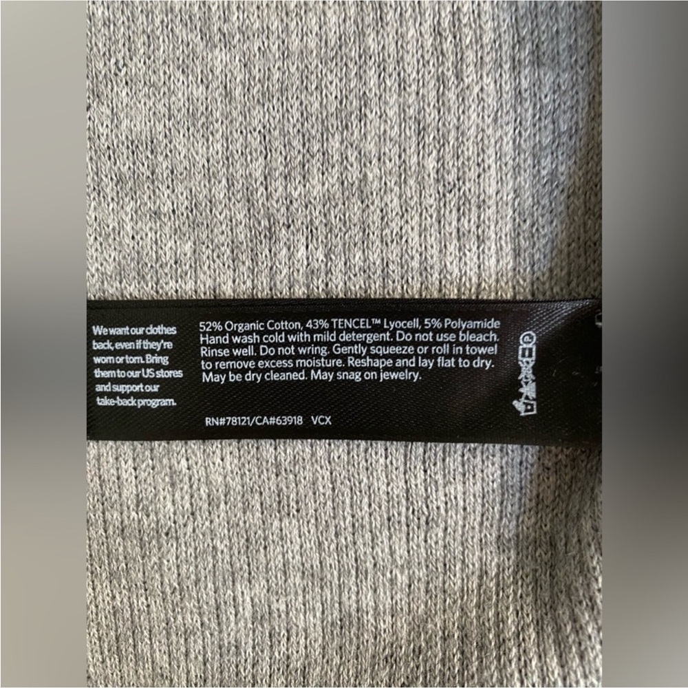 Eileen Fisher Sweater Cardigan Peruvian Cotton Blend Long Shawl Collar Small - Picture 15 of 16